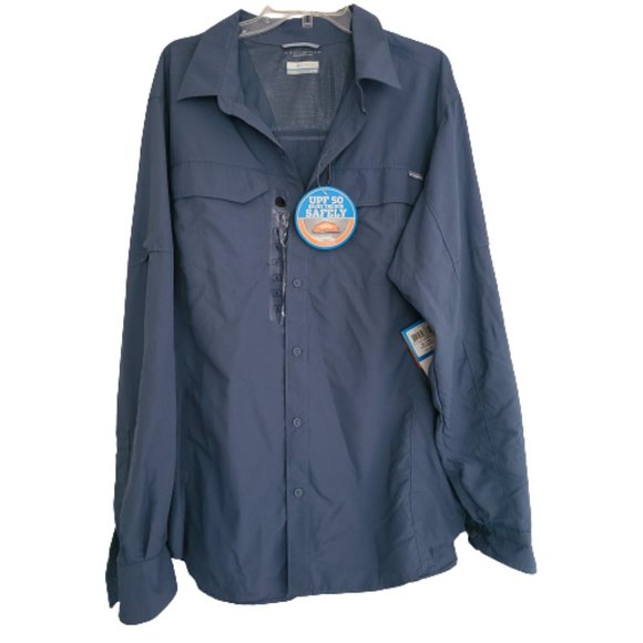 NWT Men's Columbia Omni-Shade Sun Protection Shirt